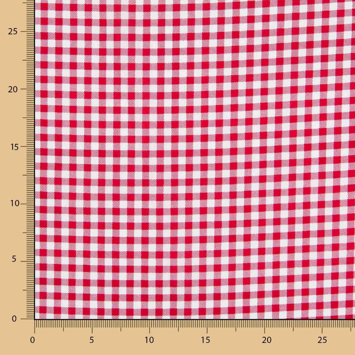 Coton Vichy Croix Rouge - Ribes y Casals