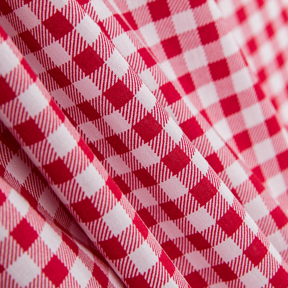 Coton Vichy Croix Rouge - Ribes y Casals