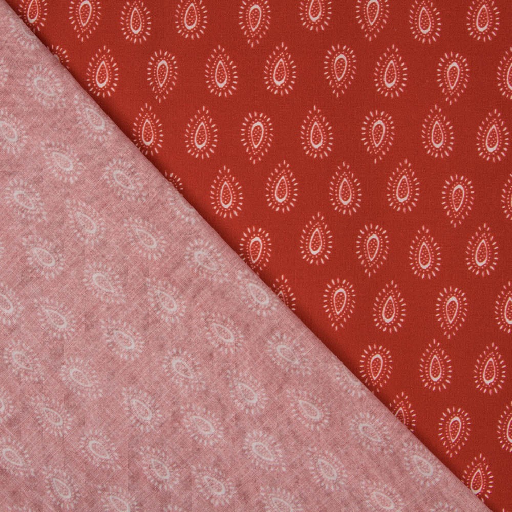 Coton Antibactérien Bandana Rouge - Ribes y Casals