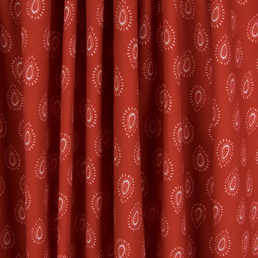 Coton Antibactérien Bandana Rouge - Ribes y Casals