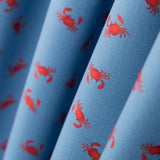 Coton Antibactérien Denim Bleu Crabe - Ribes y Casals