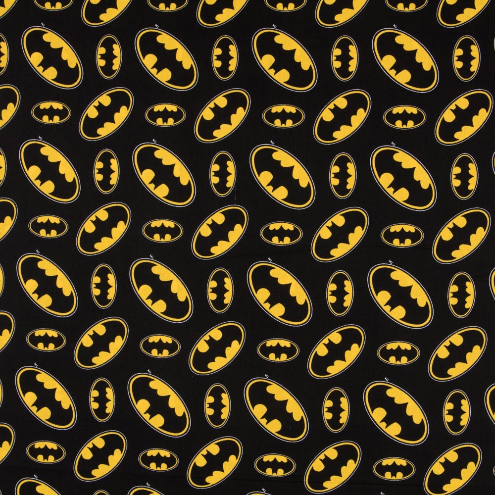 Tissu Coton Insigne Batman - Ribes y Casals