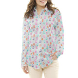 Coton Satiné Chouettes Grises - Ribes y Casals