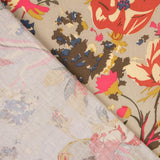 Tissu Coton Crétonne Beige - Ribes y Casals