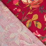 Tissu Coton Crétonne Grenat - Ribes y Casals