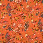 Tissu Coton Crétonne Orange - Ribes y Casals