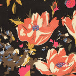 Tissu Coton Noir Crétonne - Ribes y Casals