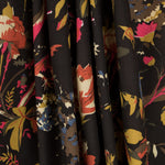 Tissu Coton Noir Crétonne - Ribes y Casals