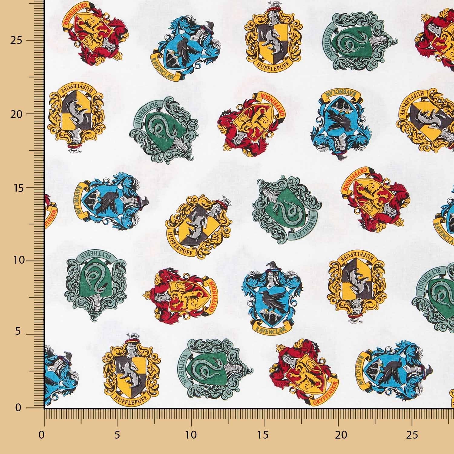 Toile Coton Harry Potter Écussons - Ribes y Casals