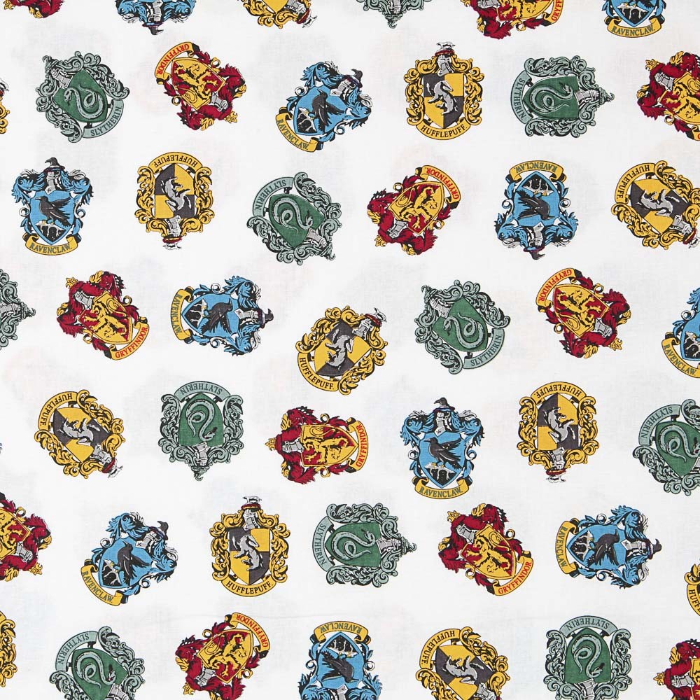 Toile Coton Harry Potter Écussons - Ribes y Casals
