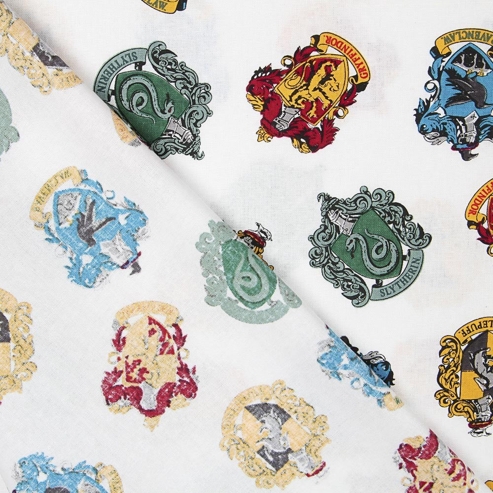 Toile Coton Harry Potter Écussons - Ribes y Casals