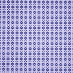Coton Imprimé Geométrique Bleu Marine - Ribes y Casals