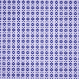 Coton Imprimé Geométrique Bleu Marine - Ribes y Casals