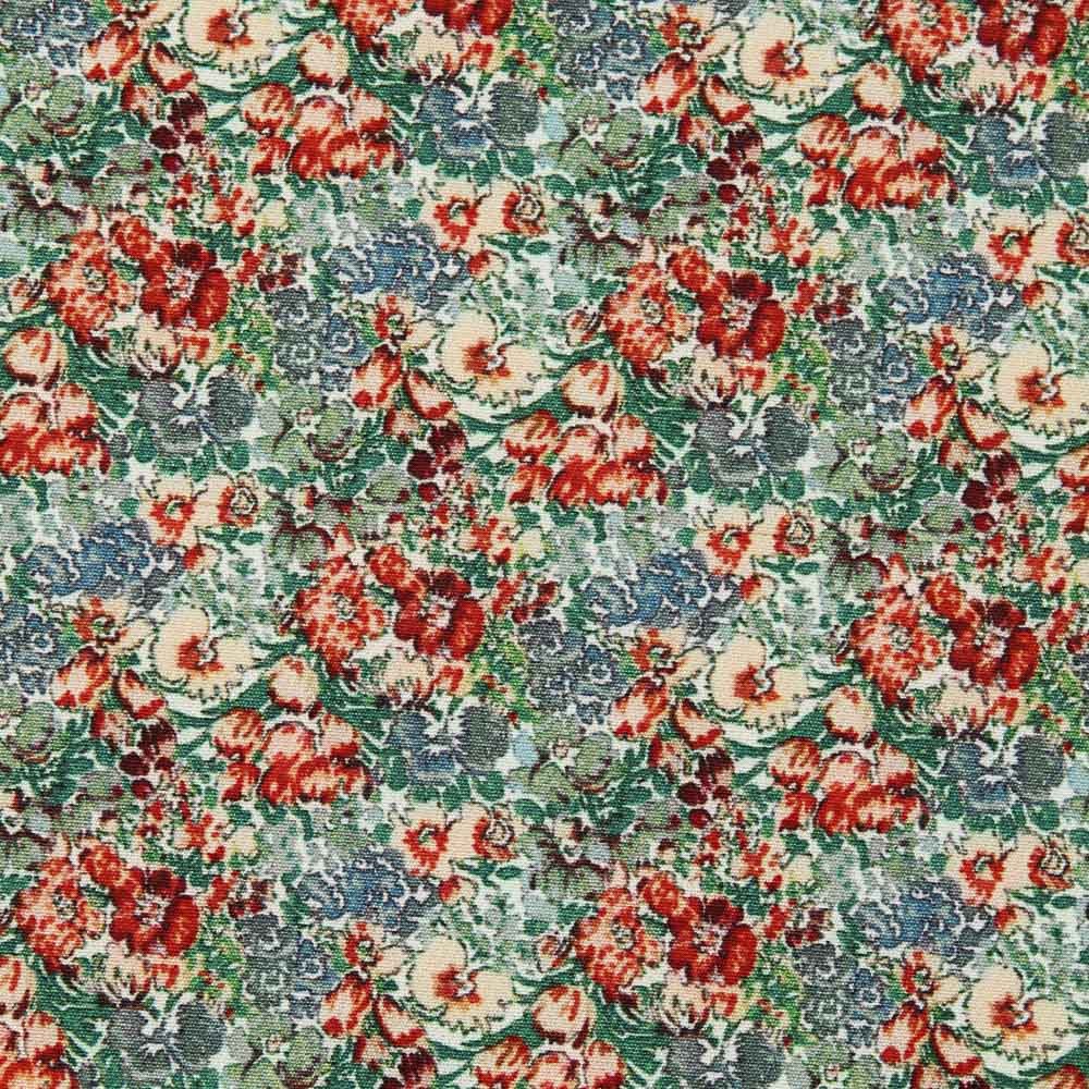 Coton Fleurs Corail - Ribes y Casals
