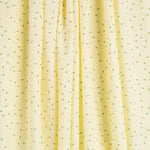 Tissu Coton Jacquard Jaune - Ribes y Casals