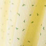 Tissu Coton Jacquard Jaune - Ribes y Casals
