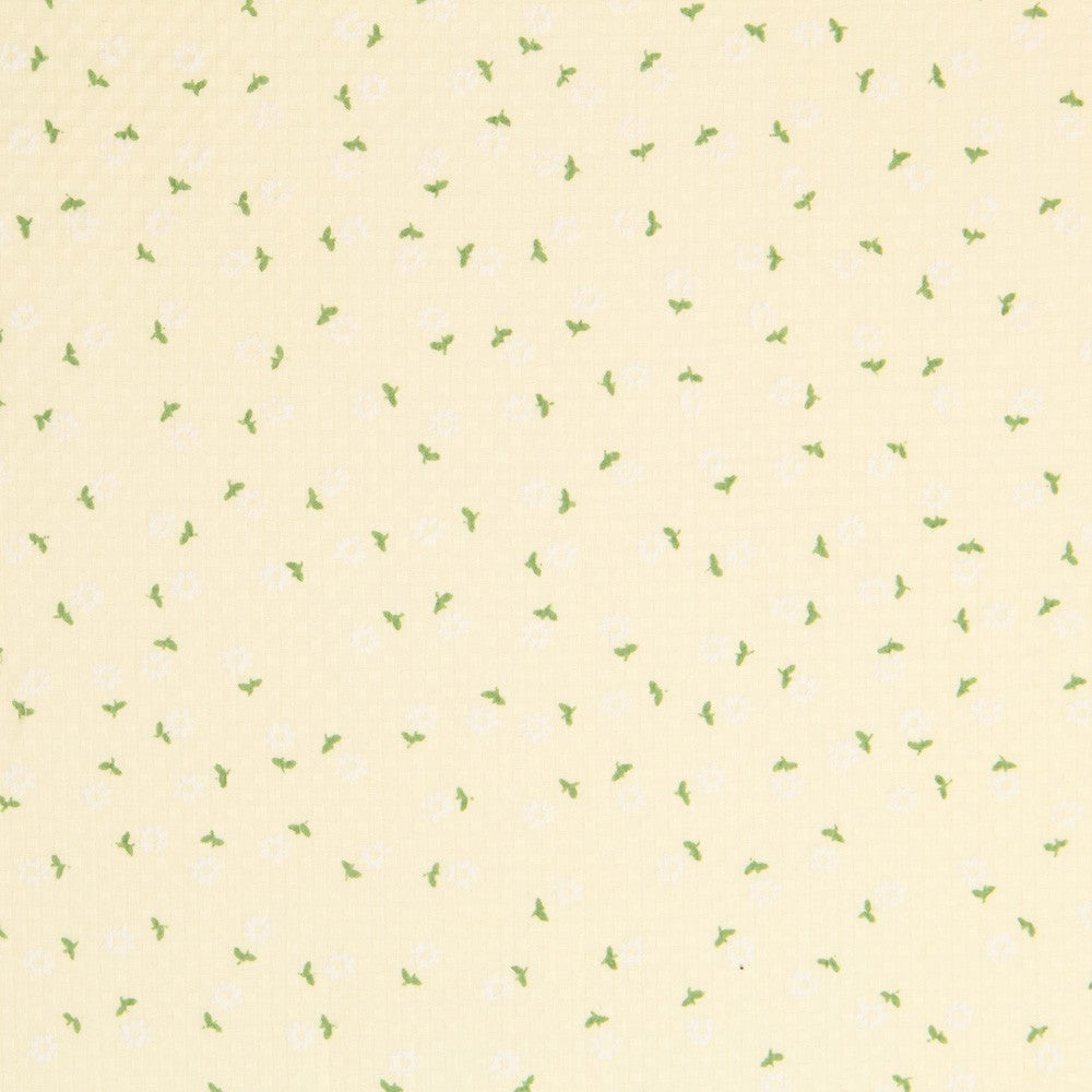 Tissu Coton Jacquard Jaune - Ribes y Casals