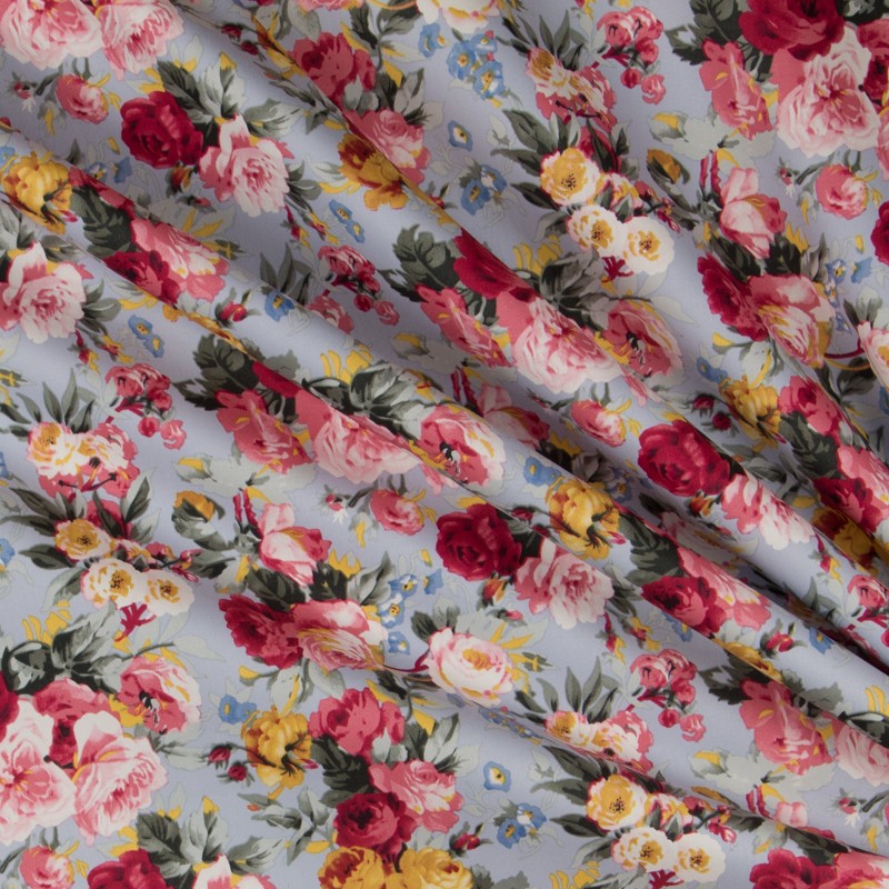 Coton Lycra Cretonne Bleuté - Ribes y Casals