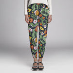 Coton Mode Botanique Bleu Marine - Ribes y Casals