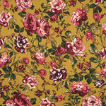 Coton Mode Fleurs Moutarde - Ribes y Casals