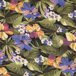 Mode Coton Hibiscus Noir - Ribes y Casals