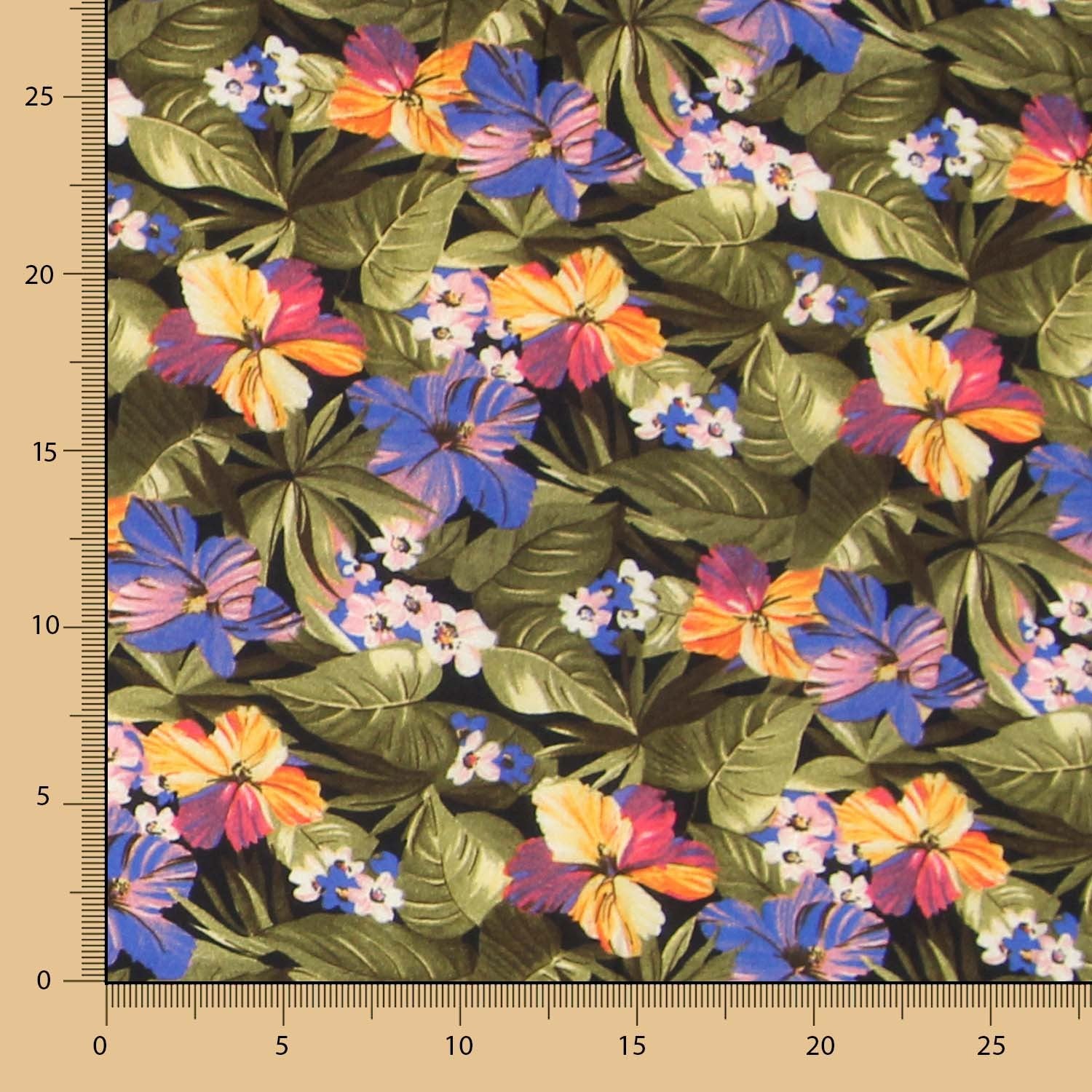 Mode Coton Hibiscus Noir - Ribes y Casals