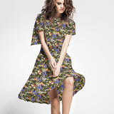 Mode Coton Hibiscus Noir - Ribes y Casals