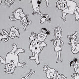 Tissu Coton Flintstone Gris - Ribes y Casals