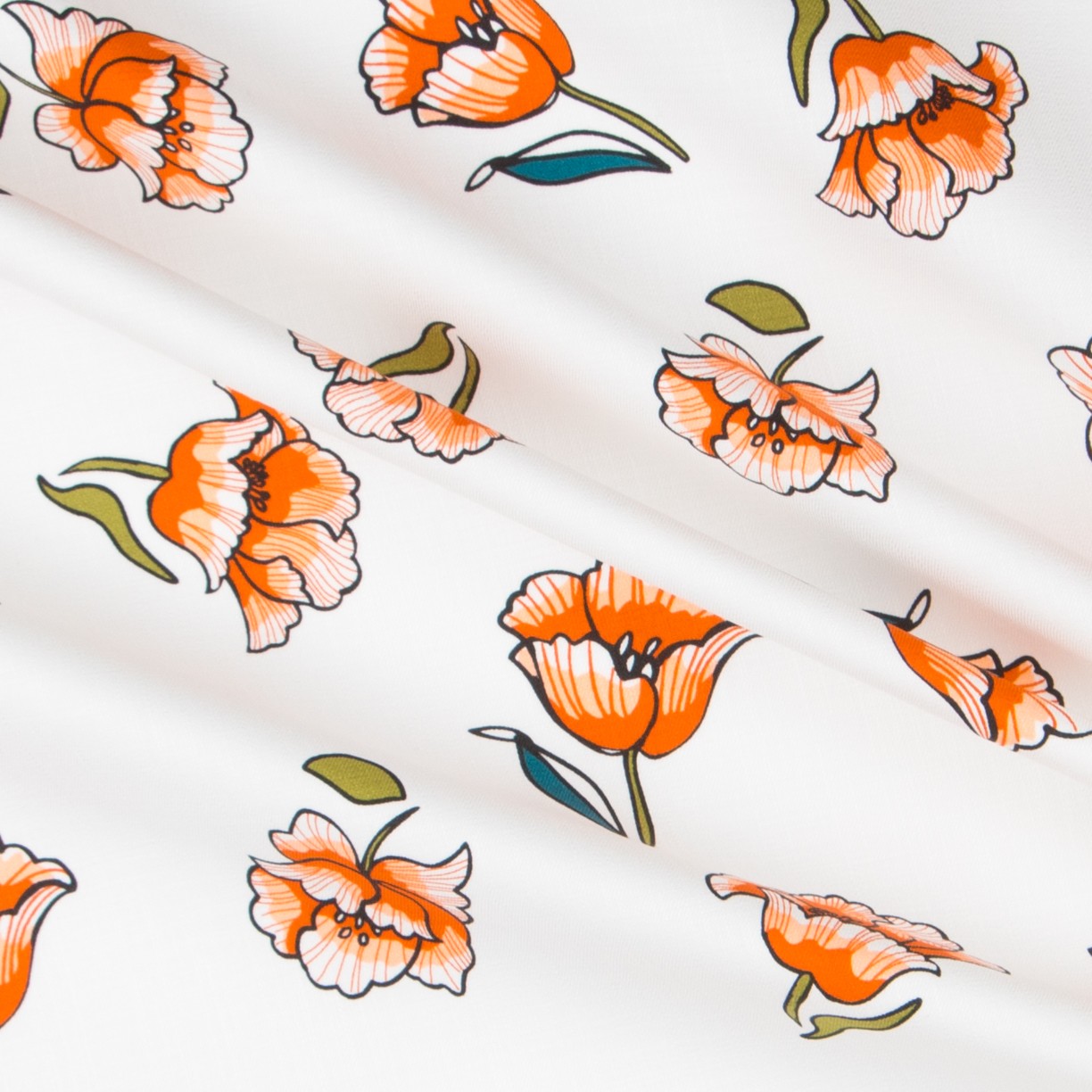 Coton Ethnique Fleur Blanc - Ribes y Casals