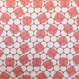 Coton Spandex Corail Pois - Ribes y Casals