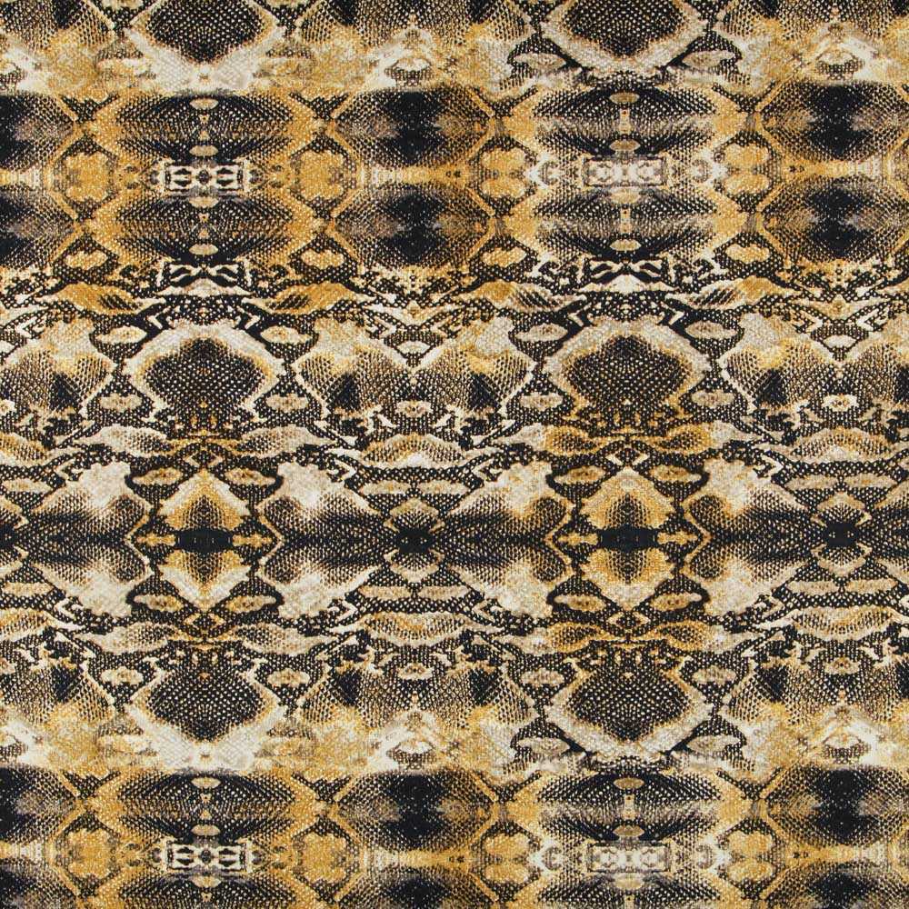 Coton Reptile Ocre Spandex - Ribes y Casals