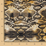 Coton Reptile Ocre Spandex - Ribes y Casals