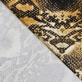 Coton Reptile Ocre Spandex - Ribes y Casals