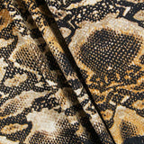Coton Reptile Ocre Spandex - Ribes y Casals