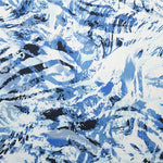 Coton Spandex Traits Bleu - Ribes y Casals