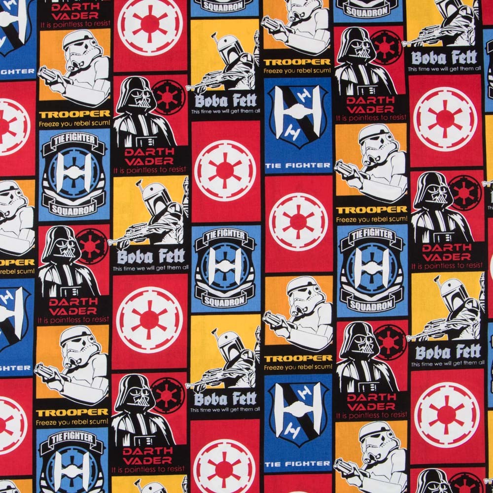 Tissu Coton Star Wars BD - Ribes y Casals