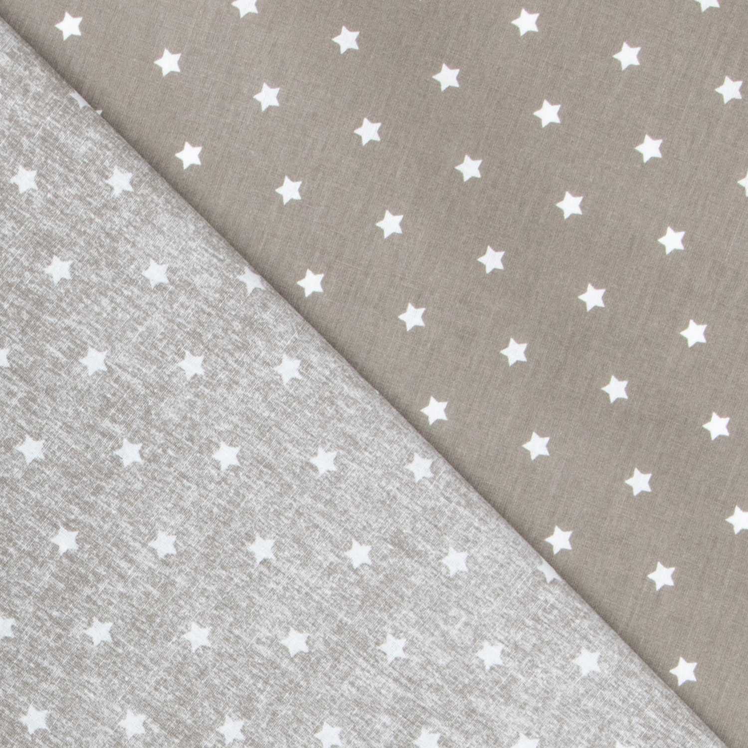 Coton Stars Blanc Beige - Ribes y Casals