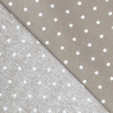 Coton Stars Blanc Beige - Ribes y Casals
