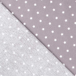 Coton Stars Blanc Taupe - Ribes y Casals