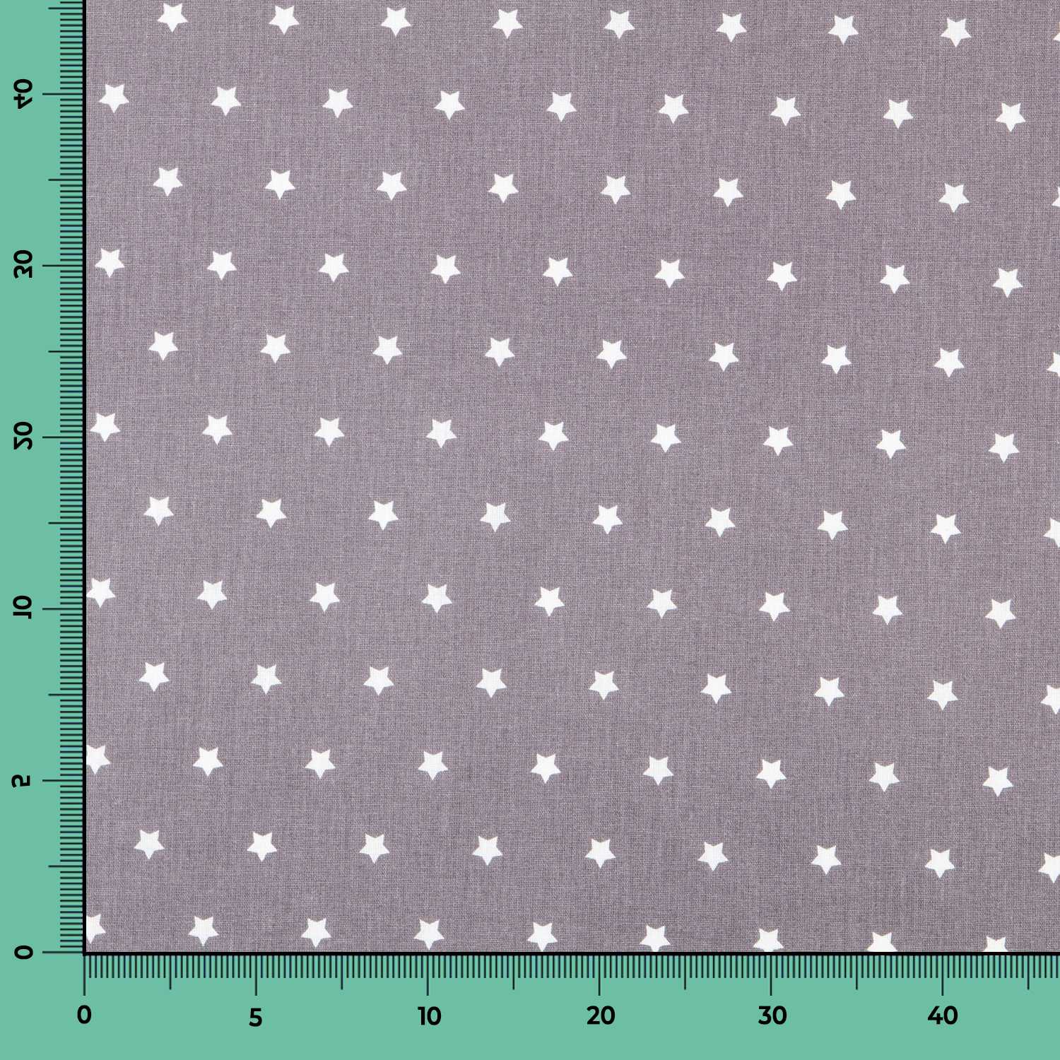 Coton Stars Blanc Taupe - Ribes y Casals