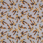 Tissu Coton Transformers Gris - Ribes y Casals