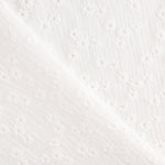 Fleur Naturelle Brodée Double Gaze - Ribes y Casals