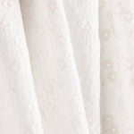 Fleur Naturelle Brodée Double Gaze - Ribes y Casals