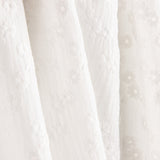 Fleur Naturelle Brodée Double Gaze - Ribes y Casals