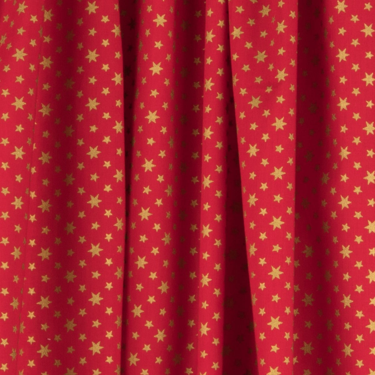 Coton Noël Multi Étoiles Rouge - Ribes y Casals