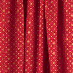 Coton Noël Multi Étoiles Rouge - Ribes y Casals