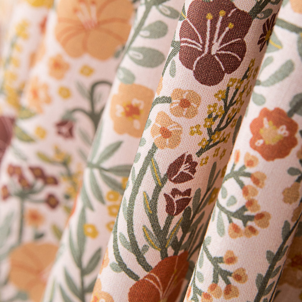 Coton Popeline Forêt Beige - Ribes y Casals