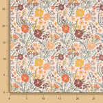 Coton Popeline Forêt Beige - Ribes y Casals