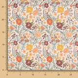 Coton Popeline Forêt Beige - Ribes y Casals