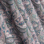 Voile Supima Coton Cachemire Mauve - Ribes y Casals